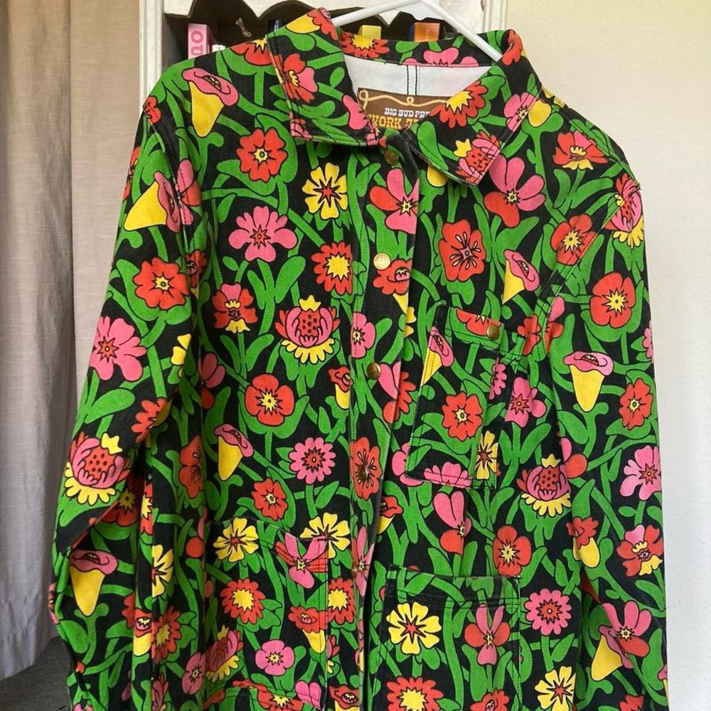 Big Bud Press Flower Tangle Work Jacket